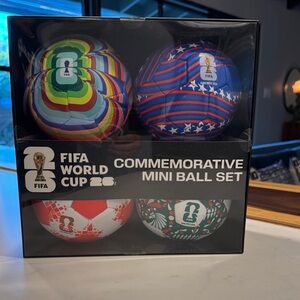 Official FIFA World Cup Commemorative Mini Ball Set - Multicolor